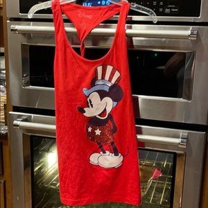 Mickey Mouse Large Red Tank